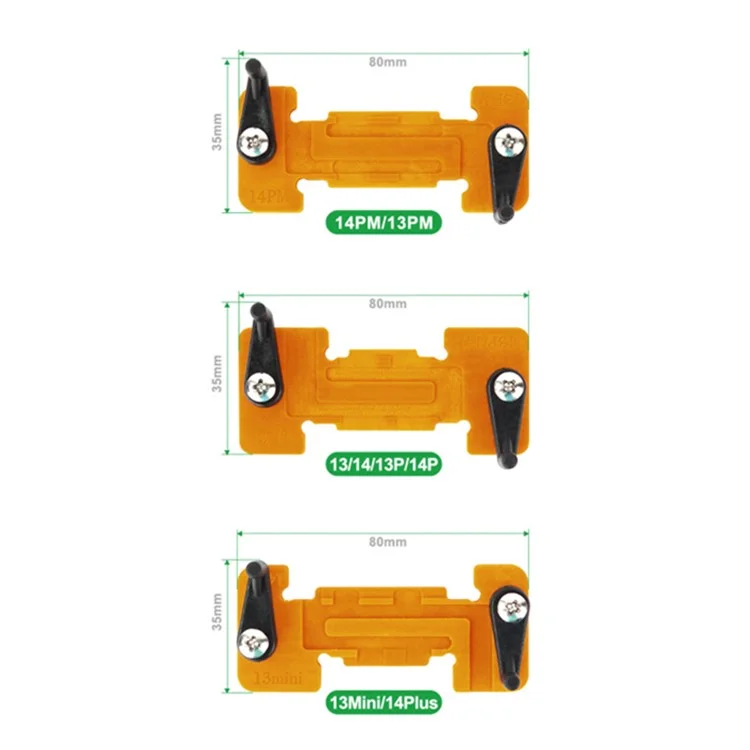 RELIFE RL-936WA 3pcs / Setzen Sie Für Iphone Battery Spot -schweißbehörde Telefon Batterie -schweißwerkzeug Für Batterie -schweißwerkzeuge