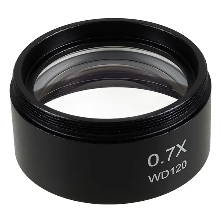 BEST 0.7X Auxiliary Objektiv Barlow Linse Glas + Kunststoff Mikroskope Linse Zubehör