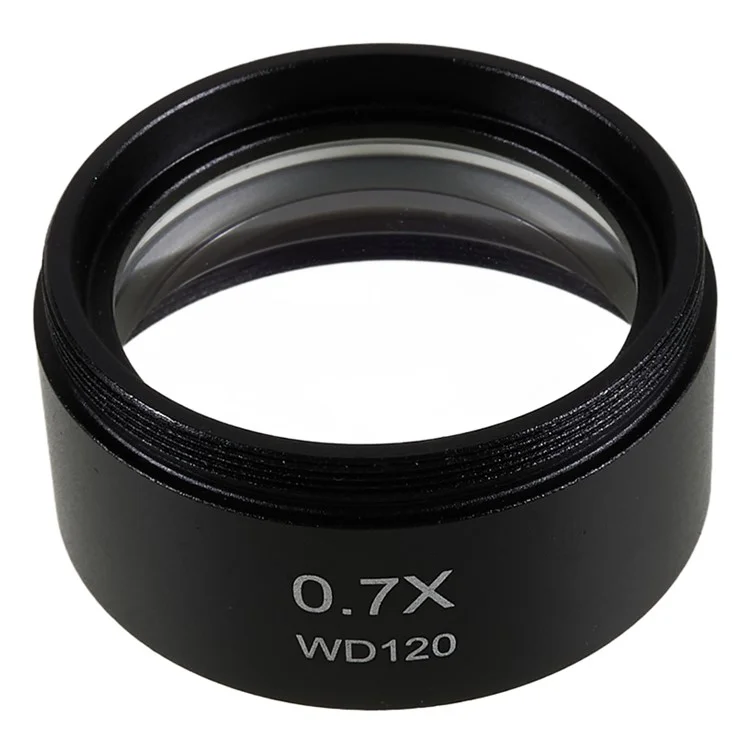 BEST 0.7X Auxiliary Objektiv Barlow Linse Glas + Kunststoff Mikroskope Linse Zubehör