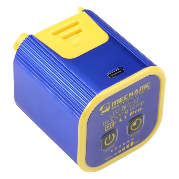 Lámpara de curado de pegamento UV LED MECHANIC L1 Pro Recargable Secador de pegamento de velocidad rápida Lámpara de curado UV