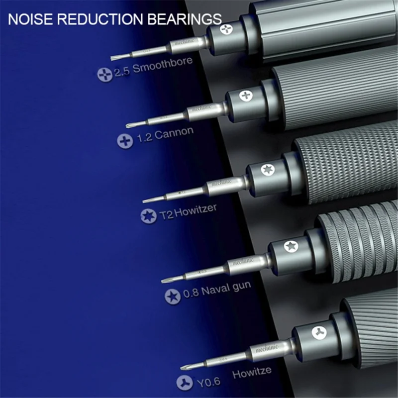 MECHANIC Precision Screwdriver Portable Mini Screw Driver Repair Tools for Cell Phones, Cameras, Drones - 2.5 Inner Cross