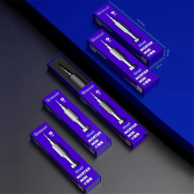 MECHANIC Precision Screwdriver Portable Mini Screw Driver Repair Tools for Cell Phones, Cameras, Drones - 2.5 Inner Cross