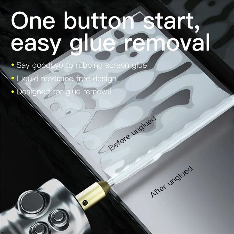 MA ANT CJ-1 Electric Glue Remover with LED Green Dust Indicator for Mobile Phone Glue Remover