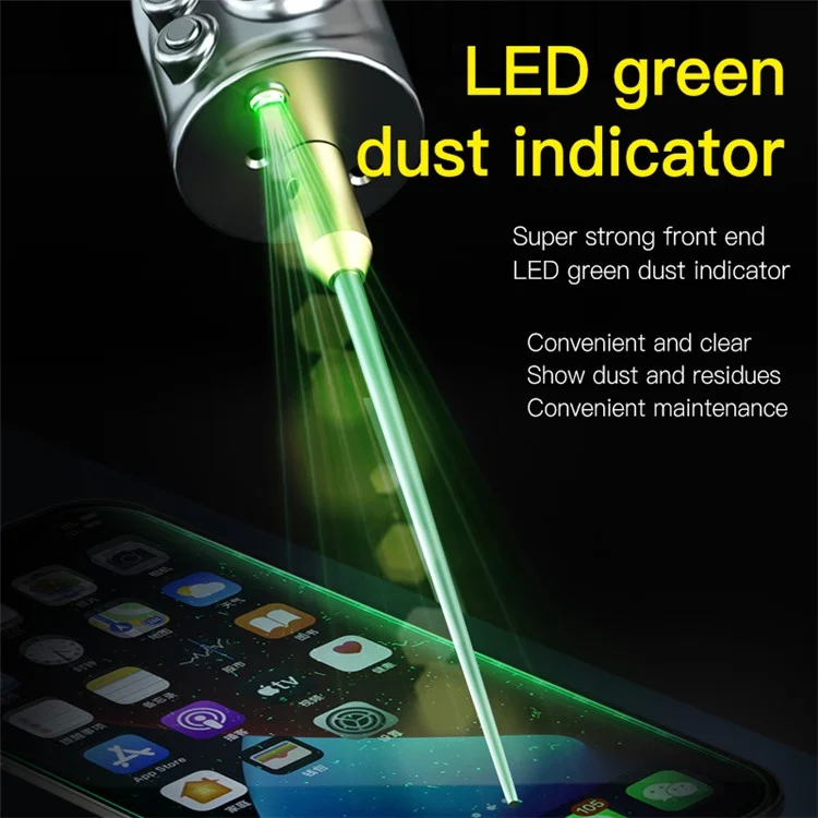 MA ANT CJ-1 Electric Glue Remover with LED Green Dust Indicator for Mobile Phone Glue Remover