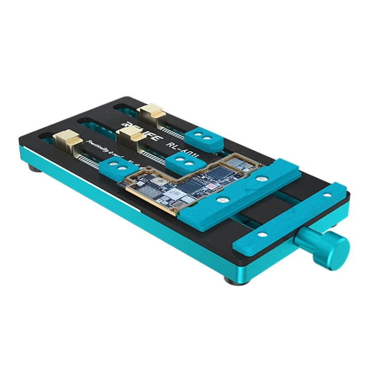 RELIFE RL-601F Ferramenta Universal de Fixação Tri-eixo com Duas Ranhuras para Remoção de Placas de Circuito Impresso, Soldagem de Placa Mãe e Reparo de CI