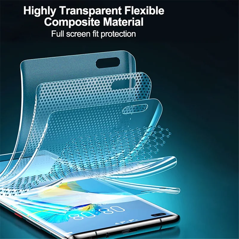 SUNSHINE SS-057EK 50Pcs Anti-stress Instant Repair Matte Hydrogel Film Screen Protector (Work with SUNSHINE SS-890)