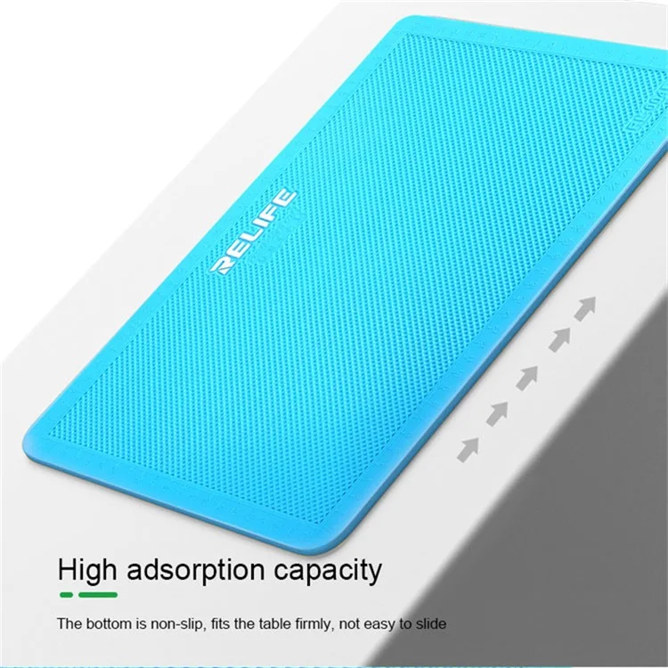 RELIFE RL-004D Película de Telefone Móvel Instalação Anti-Deslizante Almofada Reparo de Telefone Desktop Tapete Anti-Deslizante de Silicone