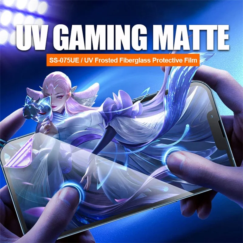 SUNSHINE SS-075UE 25Pcs UV Frosted Fiberglass Protective Film with UV Curing Lamp (Work with SUNSHINE SS-890)