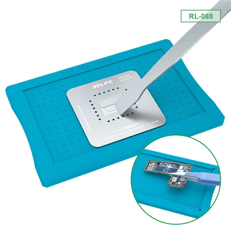RELIFE RL-088 Phone Repair Tin Planting Universal Fixture Plate Anti-static Magnetic Base