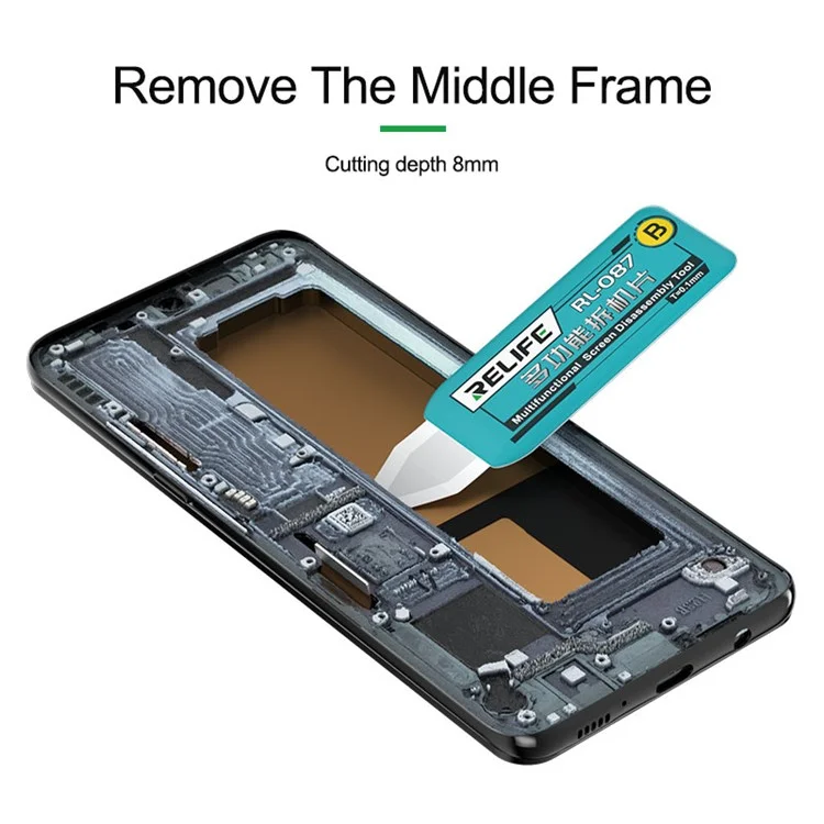 RELIFE RL-087 Screen Disassembly Blade Repair Opening Tool for Smart Cell Phone and Tablet LCD