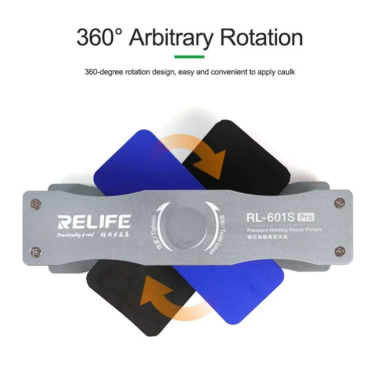 RELIFE RL-601S Pro Fixador de Preenchimento de Costura de Pressão para Reparo da Tampa Traseira da Tela do Telefone 