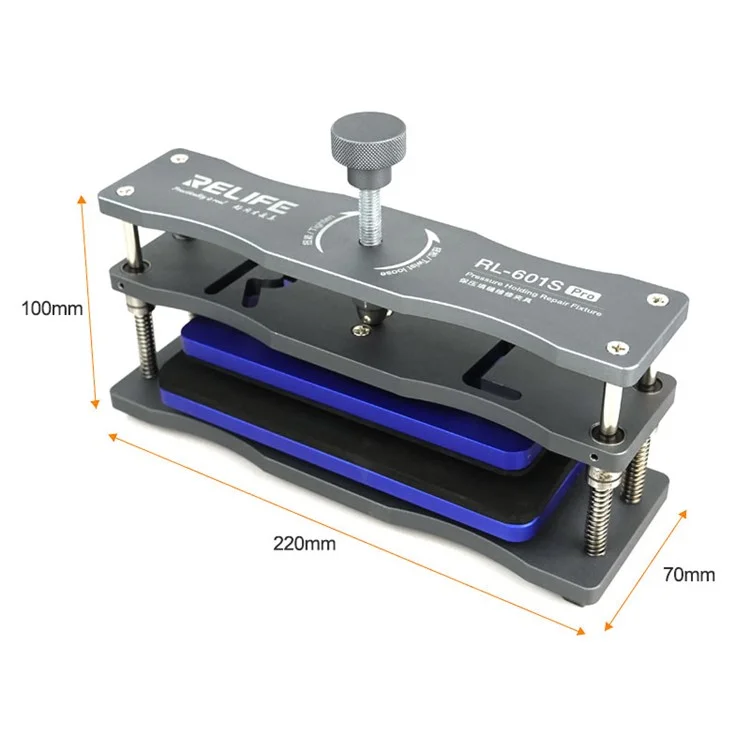 RELIFE RL-601S Pro Fixador de Preenchimento de Costura de Pressão para Reparo da Tampa Traseira da Tela do Telefone 
