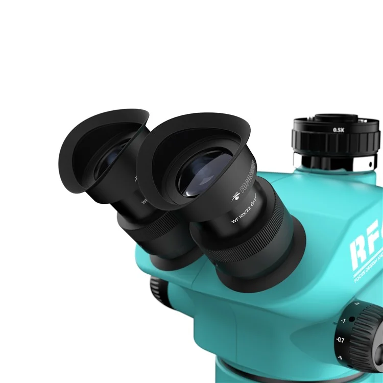 RF4 RF-EM5 2 Pezzi Copertura Oculare per Microscopio Stereo Trinoculare Impedire Perdita di Luce Cuscinetti Oculari in Gomma Scudo