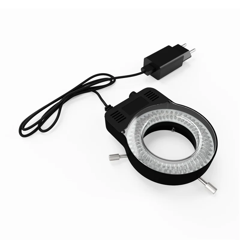RF4 OK-8 Microscope 144 LED Ring Light Adjustable Illuminator for Repairing Electronic Industry Microscopes
