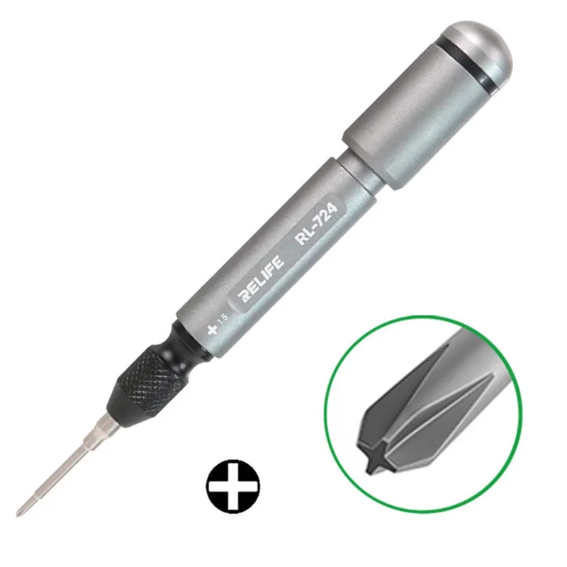 RELIFE RL-724 Chave de Torque de Alta Precisão Ferramenta de Manutenção de Equipamentos de Telefonia Magnética Desmontagem - Preto 1.5