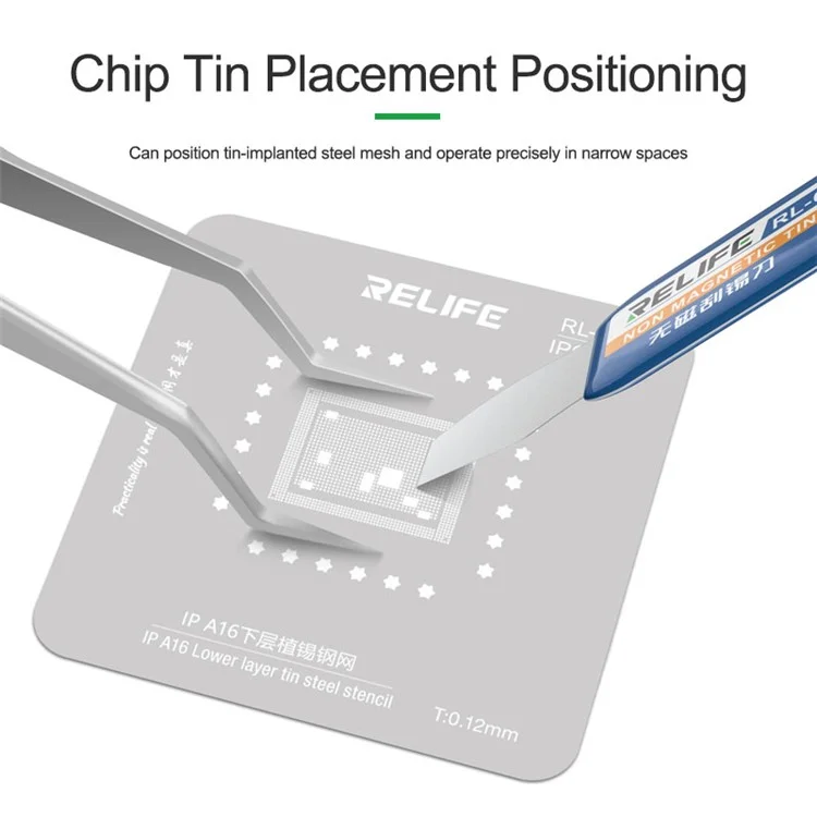 RELIFE ST-20 Positionszangen für Chipbestückung Antimagnetisch Adsorptionszangen 