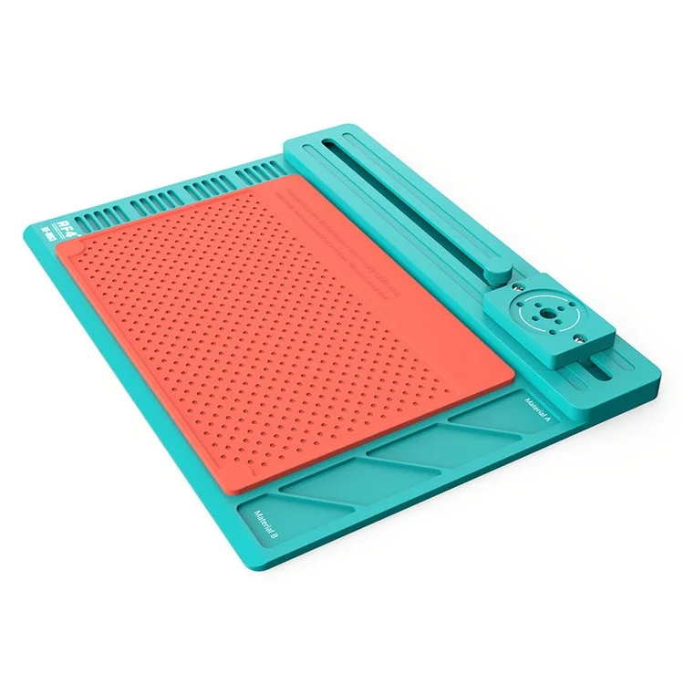 RF4 RF-MO3 Microscópio Deslizante Base de Alumínio de Alumínio Silicone Resistência ao Calor Manutenção