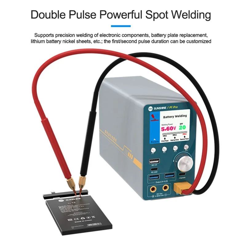 Sunshine P1 Pro Intelligent Stabilisé Tension Power Mounter Mémètre Équipement Tension Tension Stabilisation Court-circuit Détection de Défaut - Bouchon ue