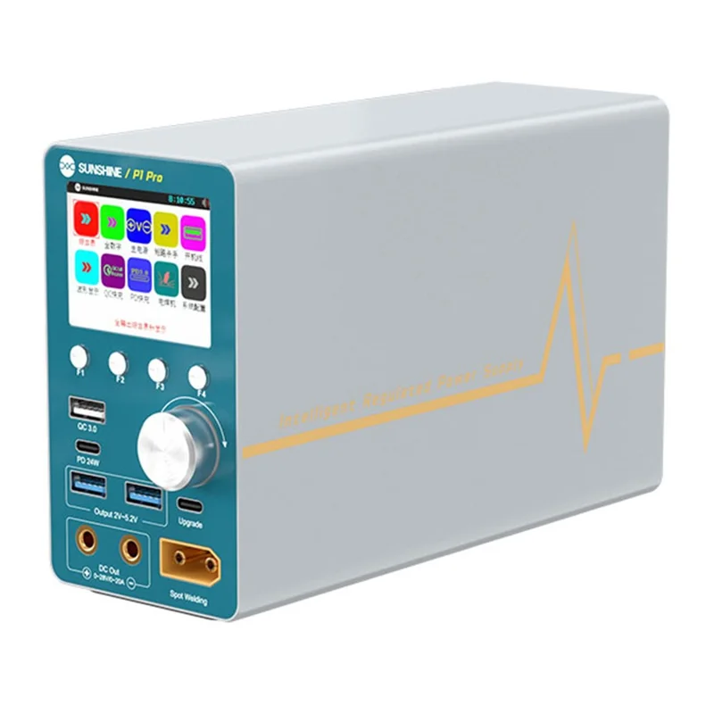 SUNSHINE P1 Pro Intelligent Stabilized Voltage Power Meter Repair Equipment Voltage Stabilization Short Circuit Fault Detection Tool - UK Plug