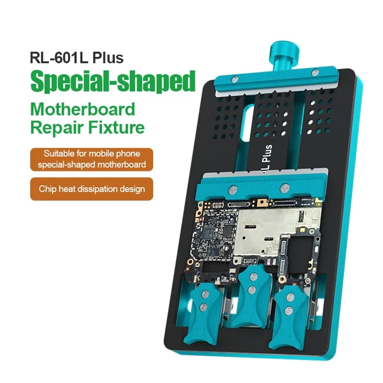 RELIFE RL-601L Plus Special-shaped Motherboard Fixture PCB Board Holder Phone Repair Tool Set