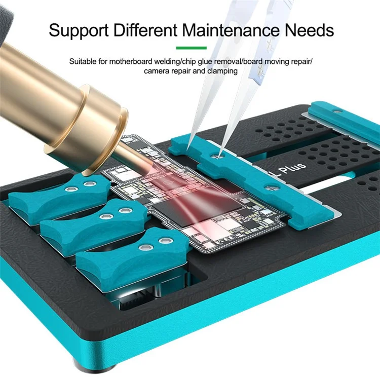 RELIFE RL-601L Plus Special-shaped Motherboard Fixture PCB Board Holder Phone Repair Tool Set