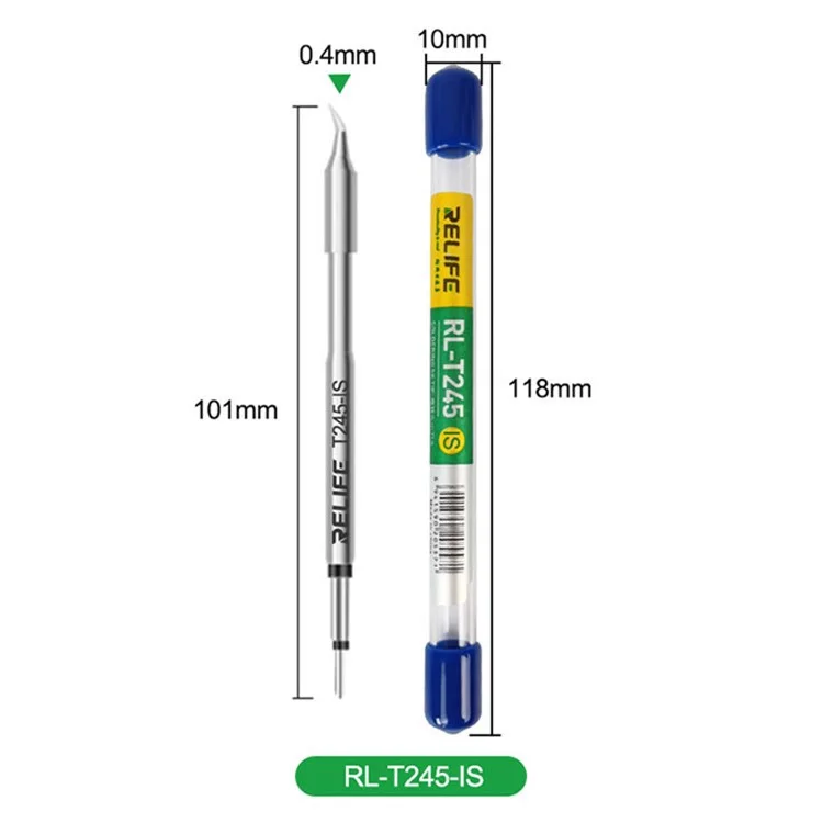 RELIFE RL-T245 Soldering Iron Tip Handle Welding Nozzle Grip Soldering Station - RL-T245-IS