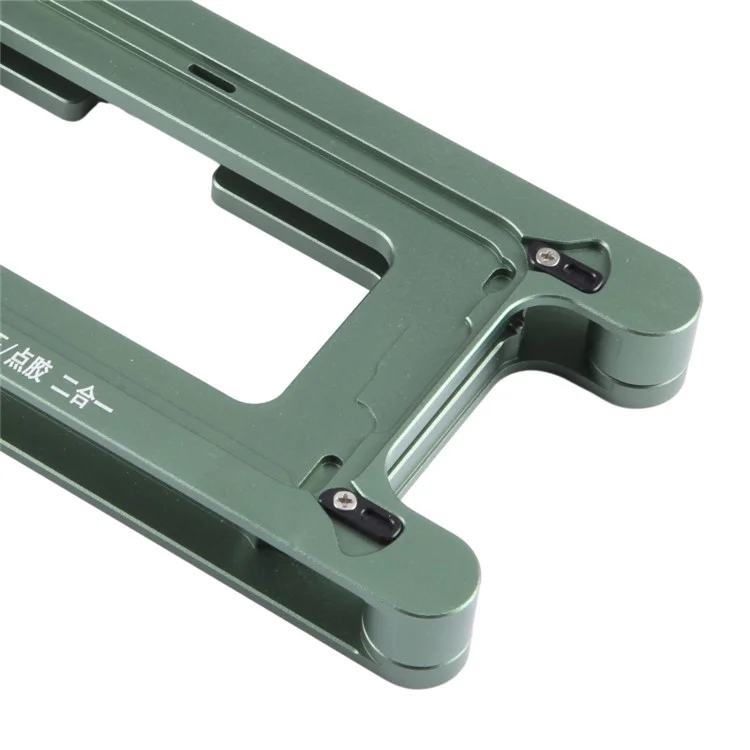 JIEHUAZHONGCHUANG Pour iPhone 15 Pro Cadre d'écran LCD magnétique Bezel Pressure Holding Mold Mobile Phone Repair Tool