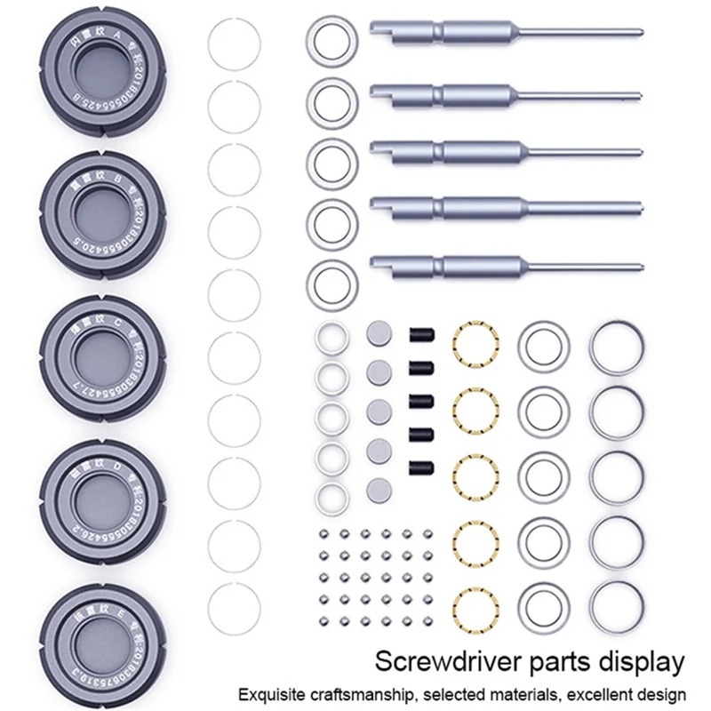 QIANLI S2 3D Tournevis Réparation de téléphone Démontage Bolt Driver Outils à main - E T2 Torx