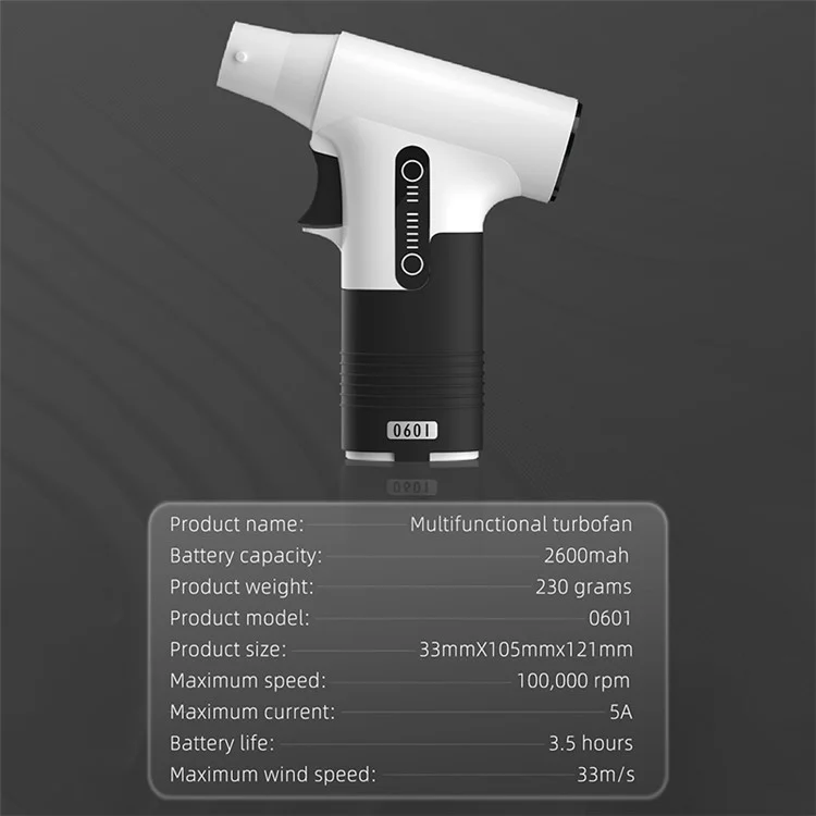 Miglior BST-0601 Strumento di Pulizia Della Ventola Per Ventole a Ventole Integrata Per Aspirazione Con Aspirazione Wireless Wireless