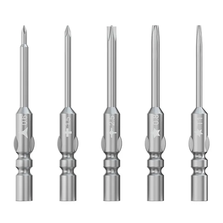 RELIFE RL-725 destornillador ajustable de 6 en 1 para teléfonos y tabletas, herramienta de alta precisión