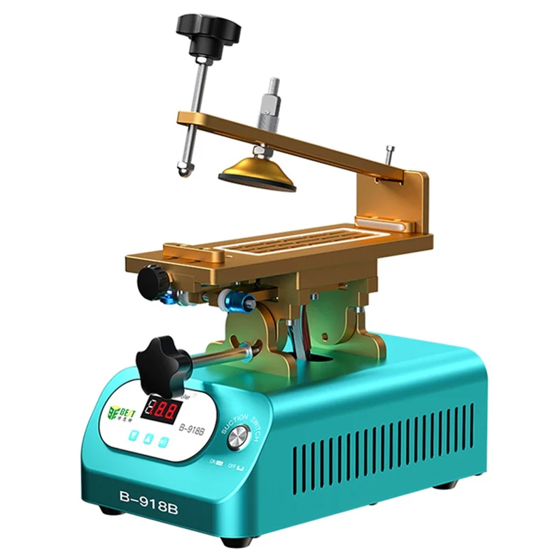 BST-B-918B LCD Screen Separator Machine with Suction Cup Rotary Screen Splitting Machine - UK Plug