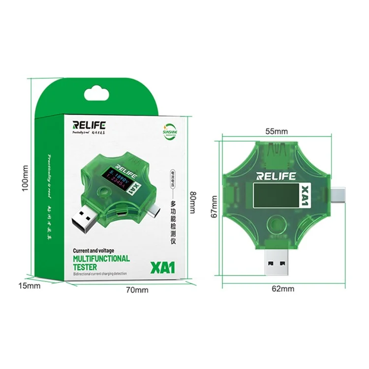 RELIFE XA1 Current Voltage Multifunctional Tester Automatic Identification Detector