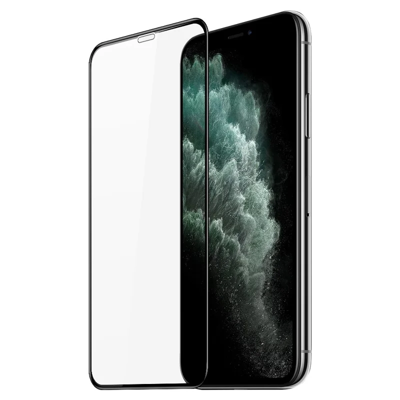 DUX DUCIS For iPhone 11 Pro / XS / X Full Screen Protector 2.5D Flat Screen Medium Alumina Glass HD Clear Film