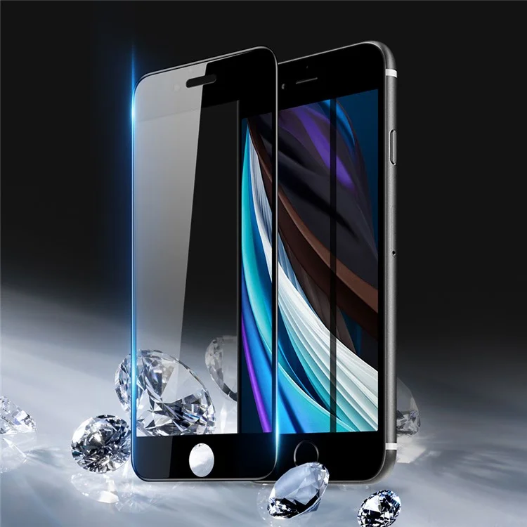 DUX DUCIS Tempered Glass Screen Protector for iPhone 7/8/SE (2020)/SE (2022) - Black