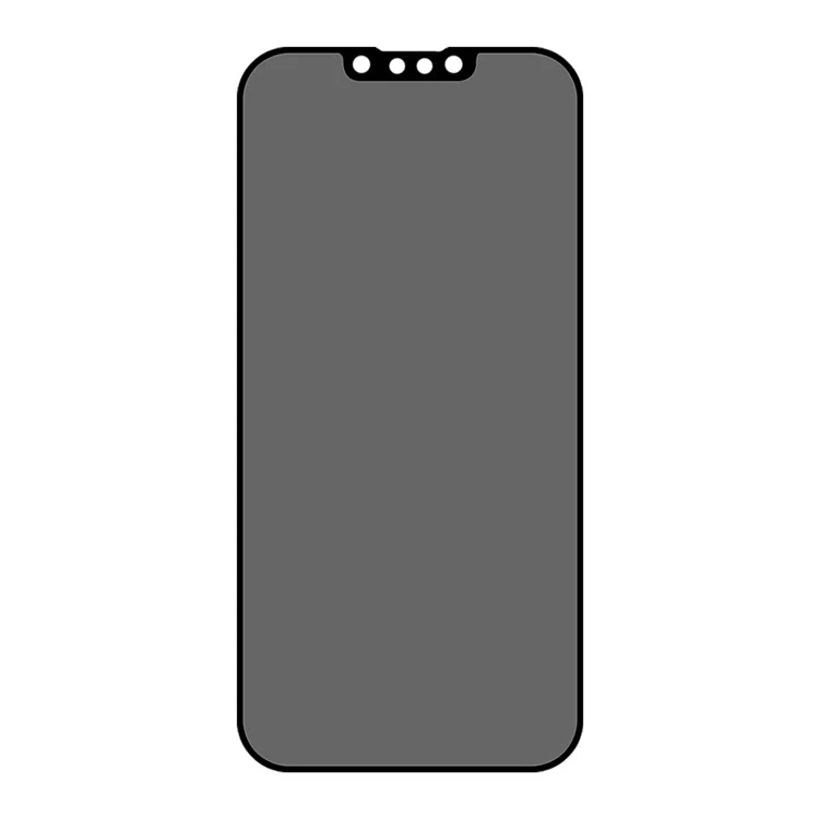 360 Grad Anti-Peep Full Size Full Glue Gehärtetes Glas Displayschutzfolie für iPhone 13 / 13 Pro / 14