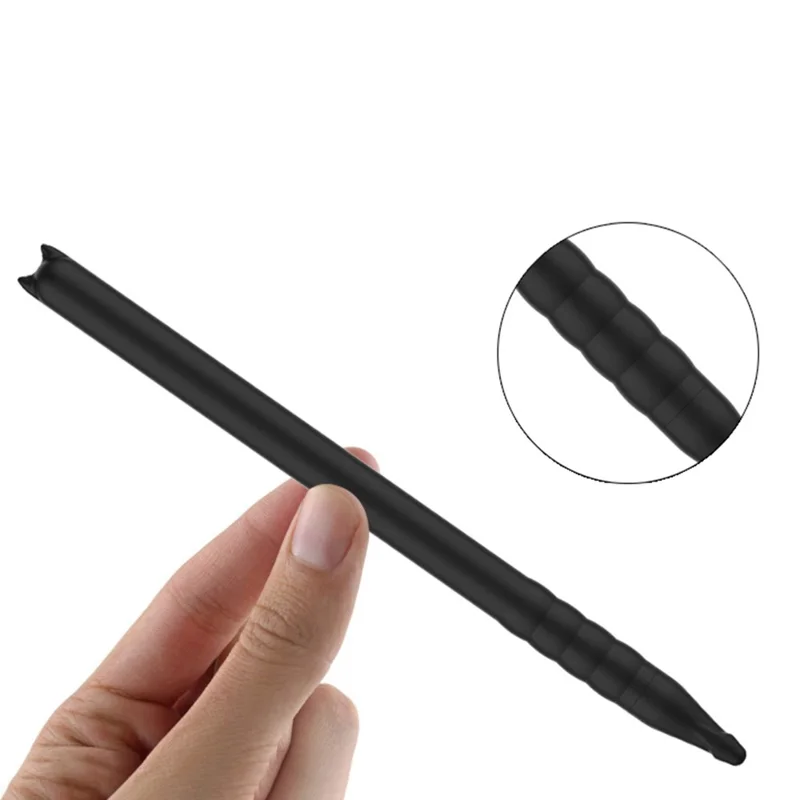 For Apple Pencil Pro / Pencil (2nd Generation) Soft Silicone Protective Pencil Case Wrap Cover Sleeve - Yellow