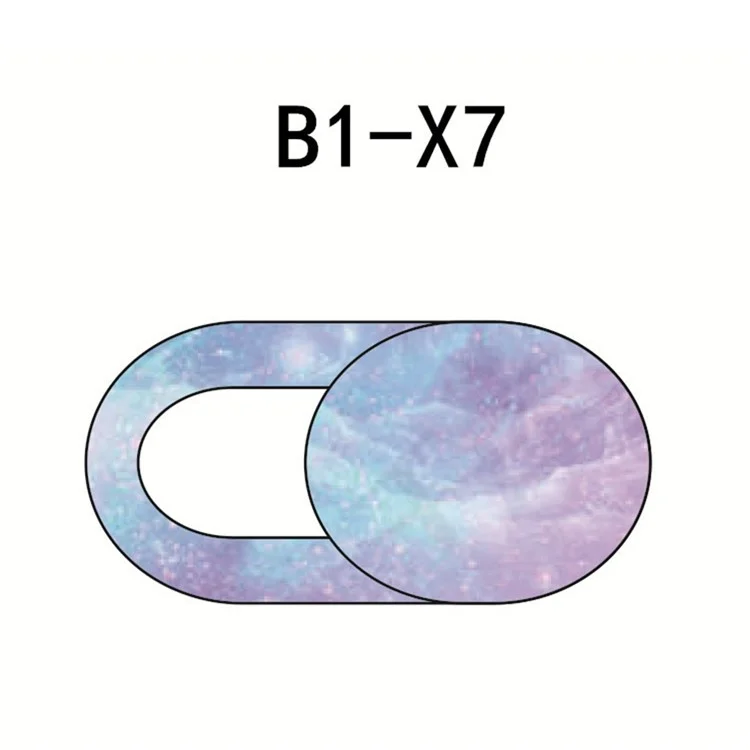 Juego de 5 unidades de tapa de cámara web con diseño de cielo estrellado + 1 unidad con diseño floral, protección de privacidad para ordenadores portátiles, tabletas y cámaras