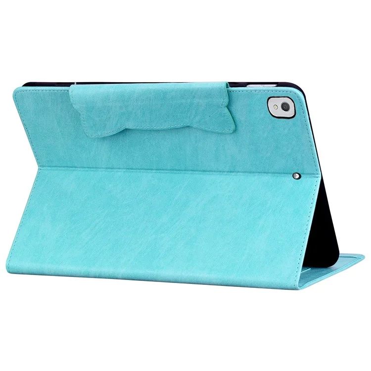 Für iPad Pro 10.5-Zoll (2017) / Air 10.5 Zoll (2019) / iPad 10.2 (2019) / (2020) / (2021) Case Stand Ledertasche - Himmelblau