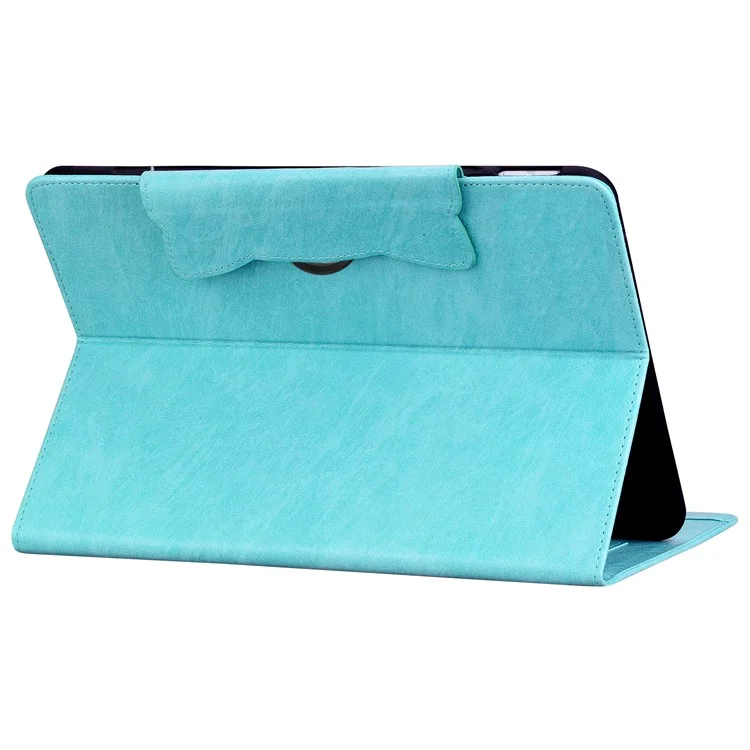 For Honor Pad 9 Protective Case PU Leather Stand Tablet Cover with Magnetic Clasp - Sky Blue