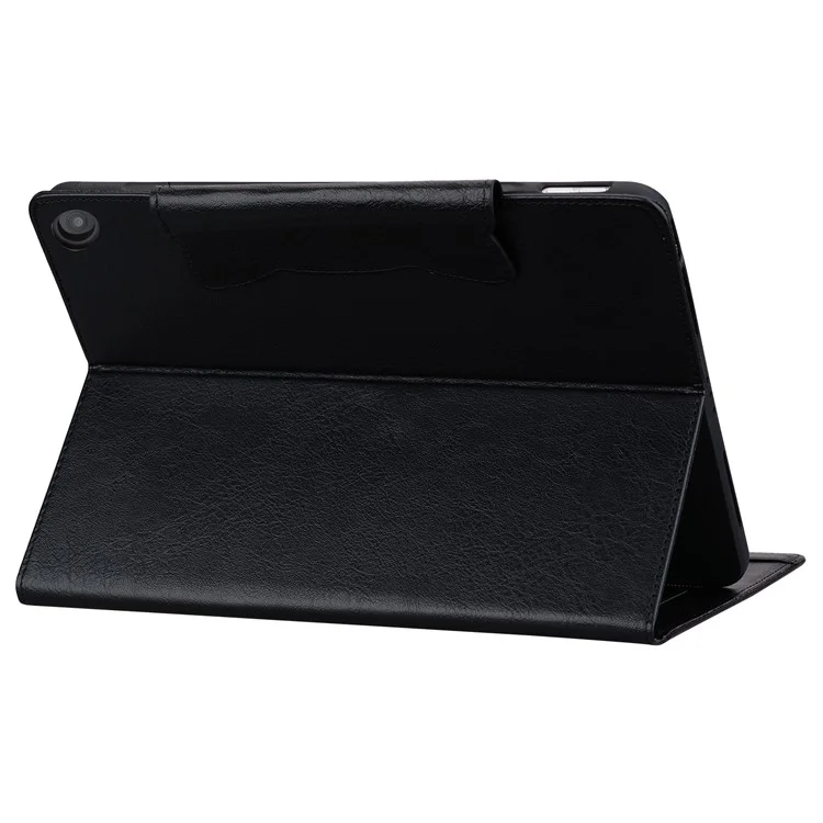 Pour Amazon Fire HD 8 (2020) / HD 8 (2022) Étui en cuir PU Support Tablette Couverture avec porte-cartes - Noir