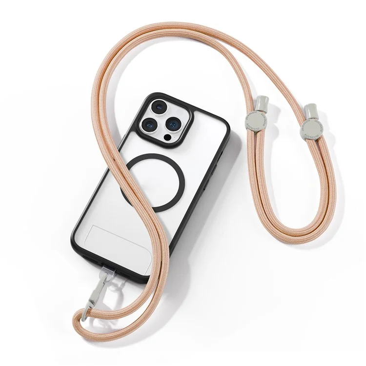 DUX DUCIS PLAZ Série 146cm Correia Transversal de Poliéster para Telefone - Cor Âmbar