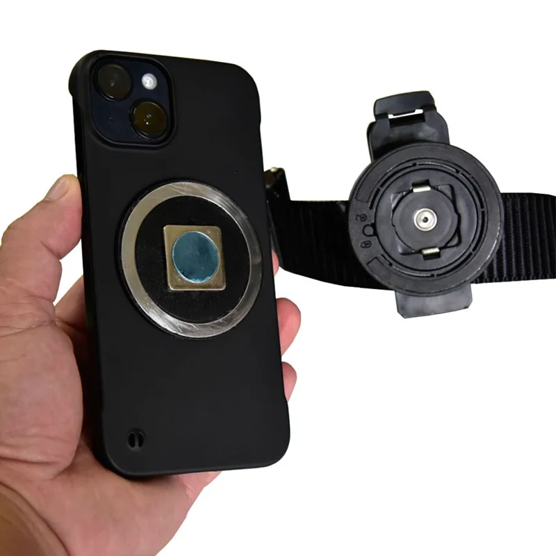 Clip de Ceinture de Téléphone Avec Patch Adhésif Rond, Support de Ceinture de Téléphone Portable Sport Universel