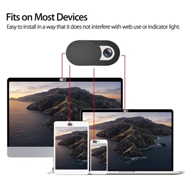 T1 3pcs Oval Anti-Peep Computer Linsen Cap Adhäsive PC Laptop Kamera Privatsphäre Schutzabdeckung - Sternenhimmel 1