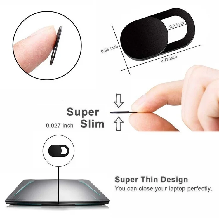 T1 3pcs Oval Anti-Peep Computer Linsen Cap Adhäsive PC Laptop Kamera Privatsphäre Schutzabdeckung - Sternenhimmel 1