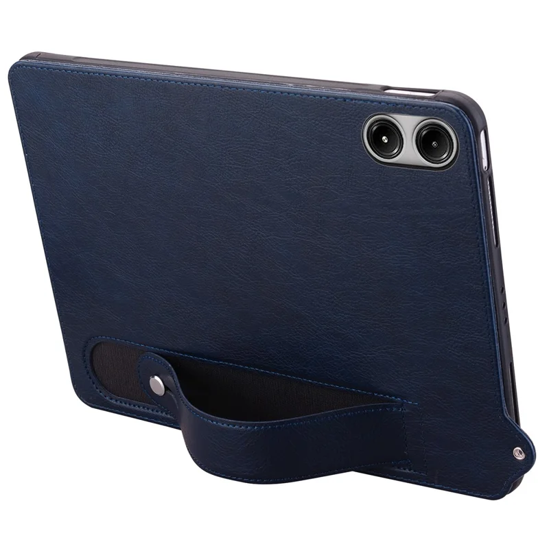 Tablet Case For Xiaomi Redmi Pad Pro / Pad Pro 5G / Poco Pad 4G / 5G Hand Strap Kickstand Leather Cover - Blue