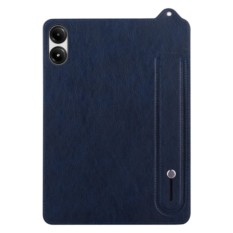 Tablet Case For Xiaomi Redmi Pad Pro / Pad Pro 5G / Poco Pad 4G / 5G Hand Strap Kickstand Leather Cover - Blue