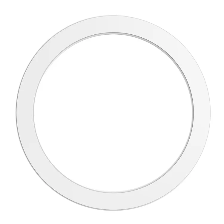 NILLKIN SnapLink Air 2Pcs Mobile Phone Magnetic Sticker Charging Adsorption Ring Compatible with Magsafe Wireless Charger - White