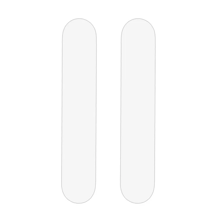2 peças de protetor de botão de toque da câmera para iPhone 16 / 16 Plus / 16 Pro / 16 Pro Max Película de vidro temperado - Transparente