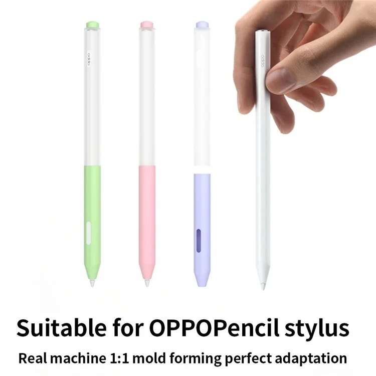 Чехол-карандаш из силикона для Oppo Pencil - розовый