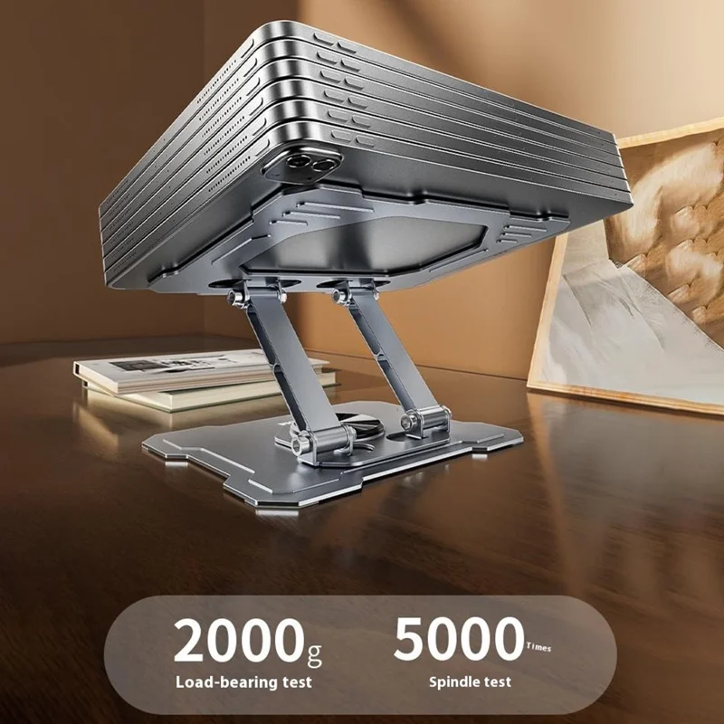 WEKOME WA-S105 Складной держатель для телефона и планшета, вращающийся, регулируемый, из углеродистой стали, для устройств от 4,7 до 13 дюймов